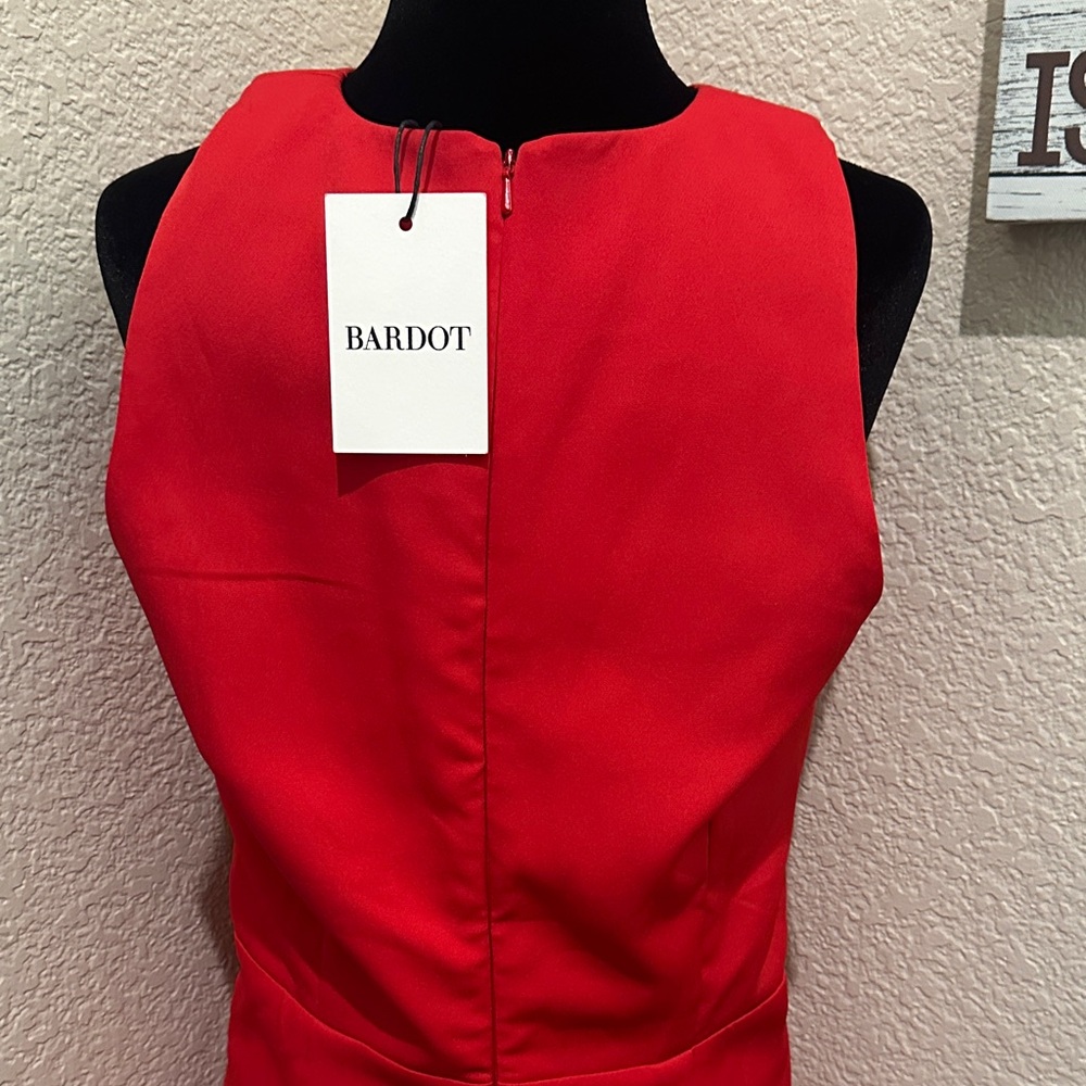 Bardot Vibrant Red Dress